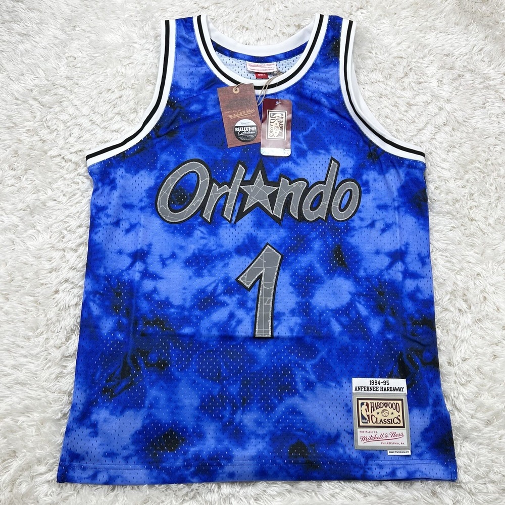 Mitchell & Ness Penny Hardaway Orlando Magic Galaxy Swingman Jersey Men's Small